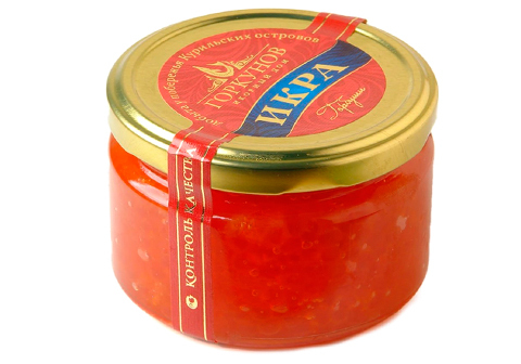 Икра красная горбуши "Горкунов", 250г