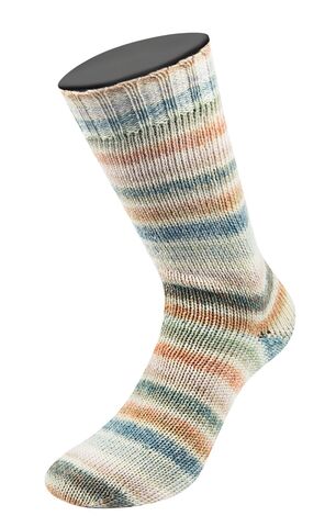 Lana Grossa Cool Wool Print 4 Socks 7768