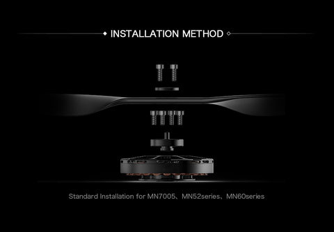 Пропеллер карбоновый цельный G 24x7.8 T-Motor (пара)