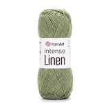 Пряжа YarnArt Intense Linen 4121 хаки