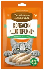 Деревенские лакомства для кошек «Колбаски 