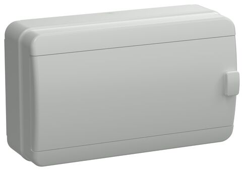 TEKFOR Корпус пласт. КМПн-12 IP65 сер. непрозр. дверь IEK