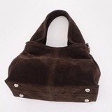 Сумка Саломея 2026 эко-замша кофе