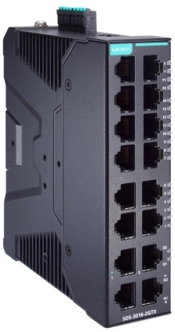 Коммутатор управляемый MOXA SDS-3016-2GTX-T