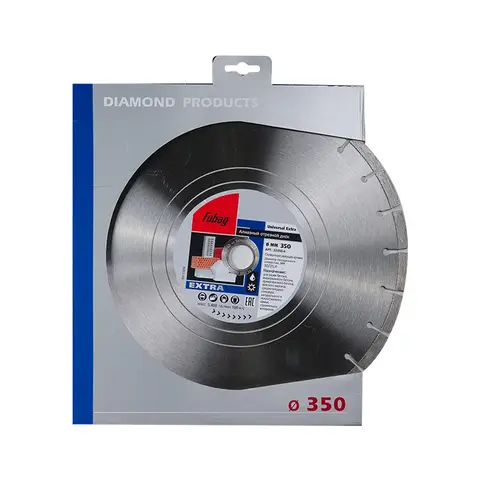 Алмазный диск по бетону Fubag Universal Extra D350 мм/ 25.4 мм