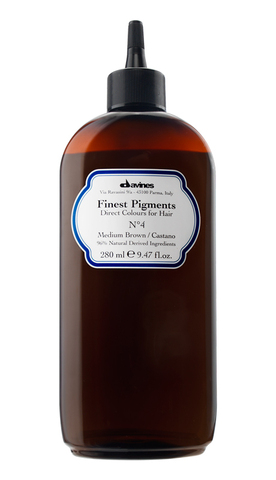 Davines Finest Pigments №4 Medium Brown - Краска Для Волос «Прямой Пигмент» (Средне-Коричневый)