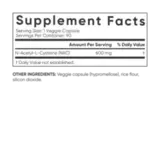 N-Ацетилцистеин 600 мг, NAC N-Acetyl-L-Cysteine 600 mg, Sports Research, 90 вегетарианских капсул 3