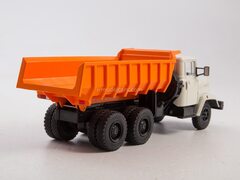 KRAZ-6510 dump truck white-orange  1:43 Legendary trucks USSR #50