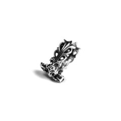 50813-razemnoe-kolco-filigree-cross-ring-chrome-hearts-iz-serebra