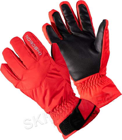 Тёплые зимние Перчатки Nordski Jr. Arctic Red Membrane