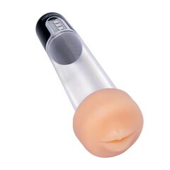 Автоматическая вакуумная помпа-мастурбатор Blowjob Auto Sucker&Penis Enlarger Pump - 