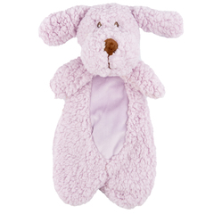 AROMADOG игрушка для собак Cобачка без наполнителя 35 см с пищалкой, сиреневый