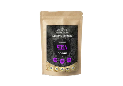 Семена чиа белые, 100г