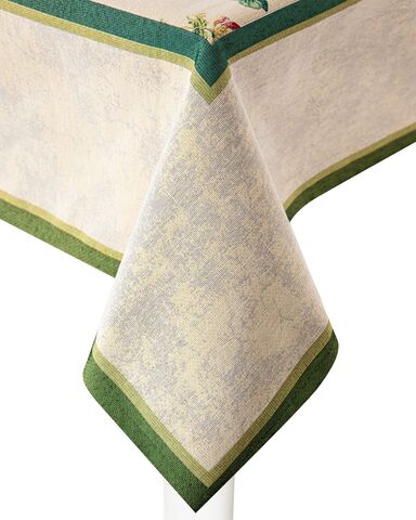 Скатерть прямоугольная 140х180см Mix&Match Home Королевский пион бежевая