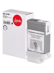 Струйный картридж Sakura 2885C001 ( PFI-120 BK) для Canon imagePROGRAF TM-200/TM-205/TM-300/TM-305, пигментный тип чернил, черный, 130 мл.