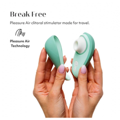 Бесконтактный клиторальный стимулятор Womanizer Liberty 2, серо-зеленый