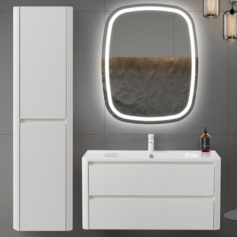Cezares RELAX-1500-2A-SO-BORO-P RELAX Шкаф подвесной с двумя распашными дверцами с доводчиками, с двумя полками, универсальный, Брашир. золото, 400x300x1500, RELAX-1500-2A-SO-BORO-P