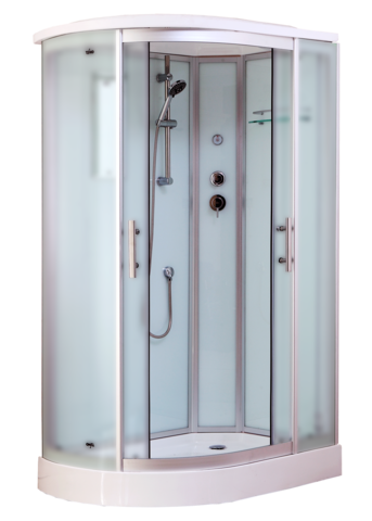 Душевая кабина Timo Standart Silver Fabric 120*85*220  (T-6602SRF)
