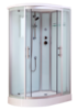 Душевая кабина Timo Standart Silver Fabric 120*85*220  (T-6602SRF)