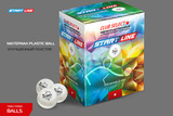 Мячи Start line Club Select 1* New (120 шт, бел.) фото №3