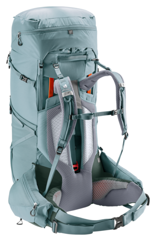 Картинка рюкзак туристический Deuter Aircontact Core 65+10 SL Shale-Ivy - 12