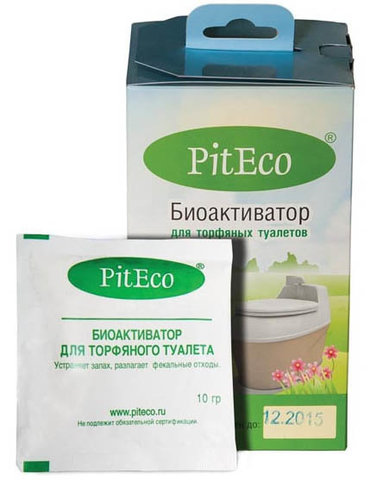 Биоактиватор Piteco для торфяных туалетов 160 г