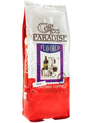 Кофе в зернах Paradise ароматизированный Виски, 1 кг