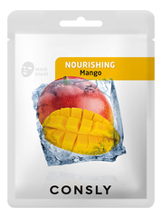 Тканевая маска с экстрактом манго CONSLY Nourishing Mango Mask Pack