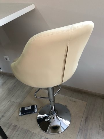 Барный стул Shiny Online (стул визажиста, лешмейкера, гримерный)