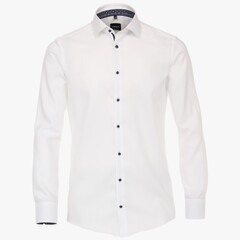 Сорочка мужская Venti Modern Fit 103522000-000 из структурной ткани белая