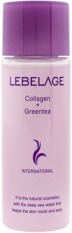 Lebelage Collagen+Green Tea Moisture Skin Тонер для лица увлажняющий с коллагеном и зеленым чаем