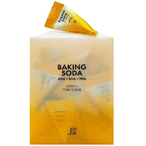 [J:ON] BAKING SODA НАБОР Скраб для лица СОДОВЫЙ Baking Soda Gentle Pore Scrub, 20 шт * 5гр