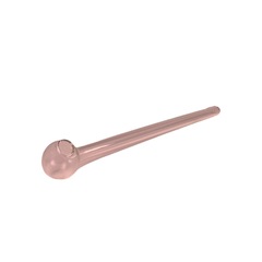 Трубка сувенирная-стекло шар прозрачный 15 см JX-20