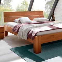 Кровать из дуба цельноламельного Баямо 180x200