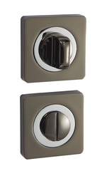 Накладки санузловые BK02BN/CP(черный никель/хром)