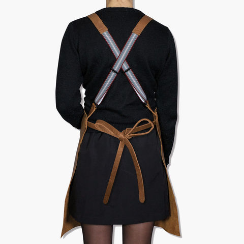 Фартук DutchDeluxes Suspender Style Vintage Cognac коричневый
