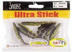 Мягкая съедобная приманка LJ Pro Series Ultra Stick 2.7 in (68 мм), цвет T36, 8 шт