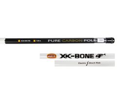 Удилище поплавочное без колец WFT XK Bone PURE CARBO POLE 700 см, 4-20 г