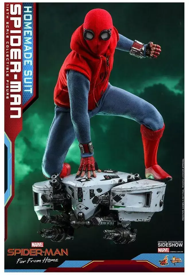 Фигурка Человек паук масштаб 1/6 Человек-паук Вдали от домам Hot Toys