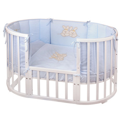 Комплект в кроватку Nuovita "Leprotti", 6 предметов. (beige / бежевый)