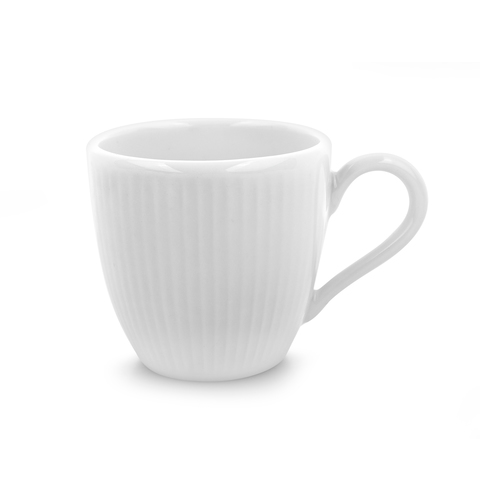 Чашка кофейная с блюдцем 90мл Pillivuyt Plisse-Toulouse