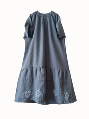 Мила. Платье женское макси с вышивкой PL-421142