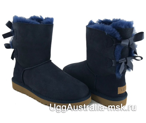 UGG Bailey Bow II Navy