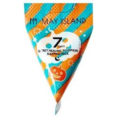 Маска для лица ночная с тыквой MAY ISLAND 7 Days Secret Healing Pumpkin Sleeping Pack 5 гр