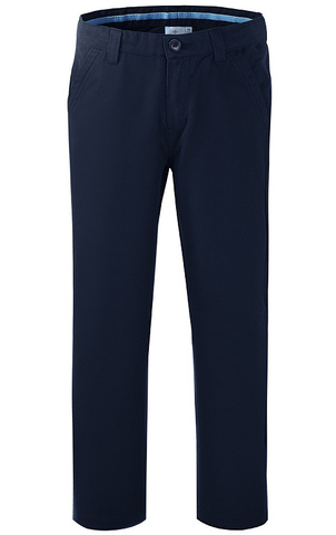 Синие чиносы из 100% хлопка STENSER