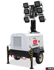 Осветительная мачта TRIME X-START 6X160W LED дизельная - [8.5 м / Kubota]