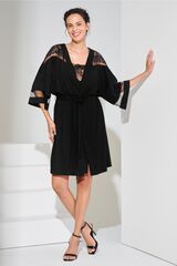 Утренний халат LISCA EMINENCE 23446_Черный