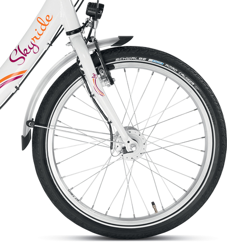 Двухколесный велосипед Puky Skyride 20-6 Alu 4449 white белый, 6+