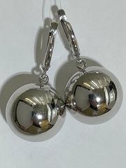 Шарики 2,0 (серьги из серебра)