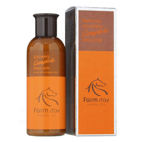 Farmstay Jeju Mayu Complete Emulsion - Увлажняющая эмульсия для лица с лошадиным маслом